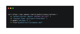 OpenAI发布音视频转文本API，让翻译更便捷(openai transcription api)缩略图