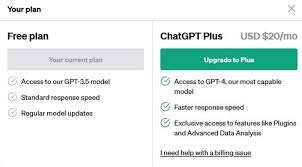 chat gpt plus model二、ChatGPT Plus Model的定价