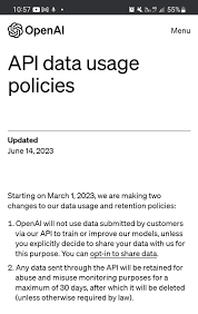 OpenAI API 数据使用政策解析及最新动态(openai api policy)缩略图