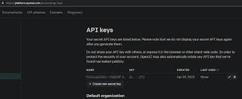 chatgpt api key free如何免费获得ChatGPT API Key