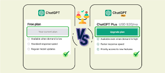 chatgpt 与 chatgpt plus 有什么区别ChatGPT和ChatGPT Plus的价格和付款方式