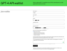 如何申请GPT-4 API