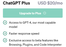 ChatGPT Plus 的升级